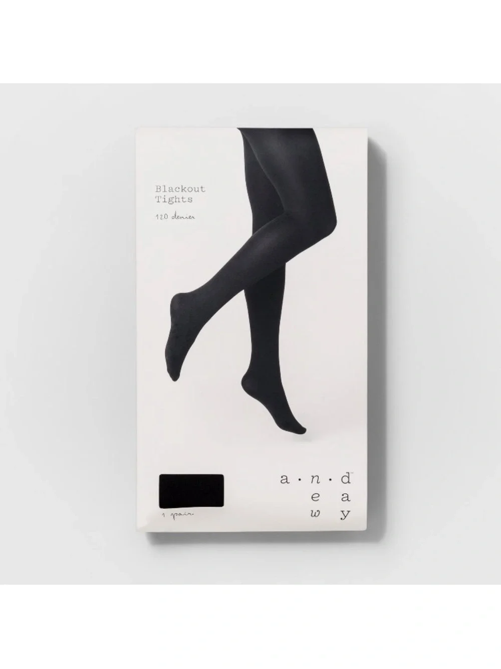 A New Day Blackout Tights - Black